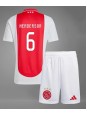 Ajax Jordan Henderson #6 Domácí dres pro děti 2024-25 Krátký Rukáv (+ trenýrky)